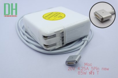 Adapter Mac 20v 4.25a 5 pin new 85w T