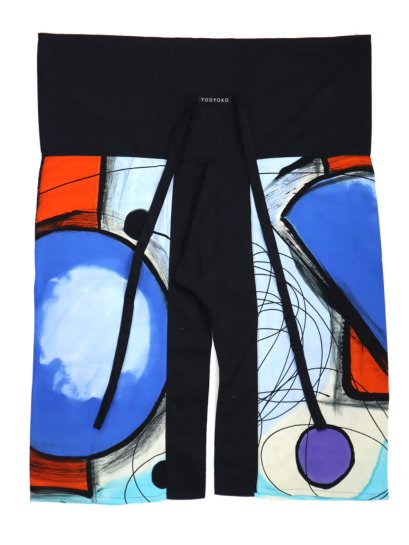 กางเกงเลหลากสี : ลายแอปสแตรคหลากสี