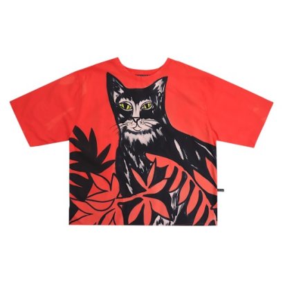 Over size t-shirt - Red : Shadow Prowler