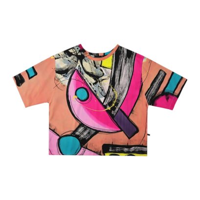 เสื้อตัวหลวม - สีส้ม : ลายโครงสร้างแห่งวงโคจร