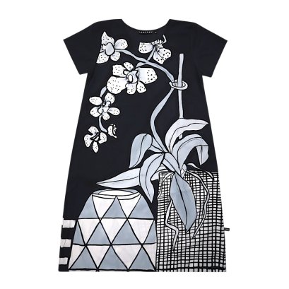 Woman Dress - Black : The Slate &amp; Shadow Orchid