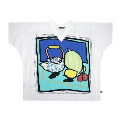 Woman  Blouse - White : Kettle of Memories