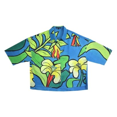 Woman Casual shirts - Blue : Island Bloom