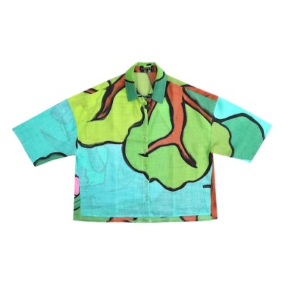 Woman Casual shirts - Blue : Little Trunk Hug