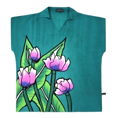 Green Blouse : Purple Tulip Tree