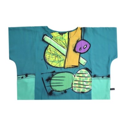 Woman Crop Top - Green : Art of Accident