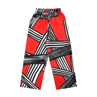 Woman Relax Pants - Red : Electric Structure
