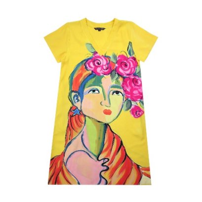 Woman Dress - Yellow : She is Bright