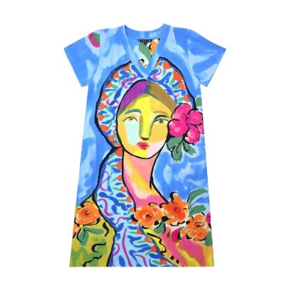 Woman Dress - Blue : She is Grace