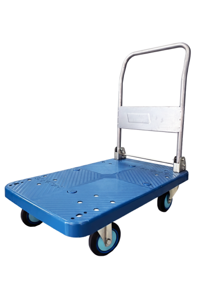 รถเข็นของพับเก็บได้ รับน้ำหนัก250กก.พื้นไม่เป็นสนิม แฮนด์จับพับเก็บได้