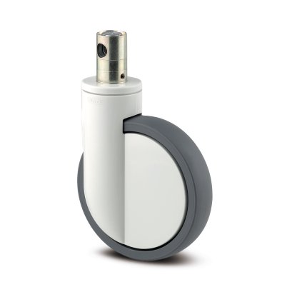 8นิ้วลูกล้อระบบเซ็นทรัลล็อกCentral locking3ระบบ ลูกล้อแกน32มม. ลูกล้อเตียงผู้ป่วย ล้อเตียงโรงพยบาล TENTE