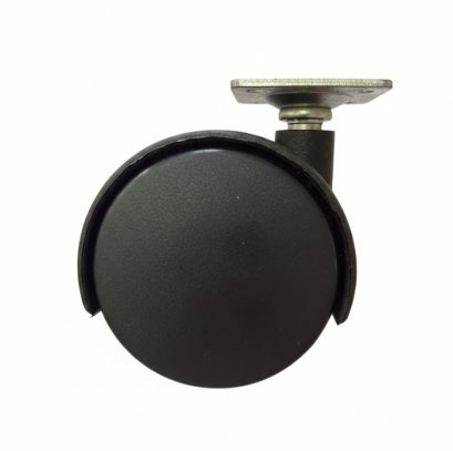 ลูกล้อไนล่อนคู่2.5นิ้ว แป้นหมุน ล้อเฟอร์นิเจอร์ ล้อโต๊ะ ล้อตู้ ล้อเตียง ตรา SAMSON พร้อมส่ง (4ลูก)