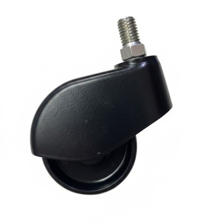 ลูกล้อ2นิ้วไนล่อนดำสกรู10มม. ล้อเฟอร์นิเจอร์ ล้อโต๊ะ ล้อตู้ ล้อเตียง ตรา HUFA พร้อมส่ง (1ลูก)