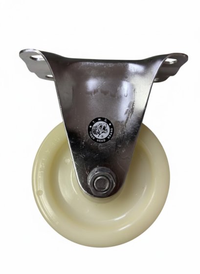 ลูกล้อ5นิ้วไนล่อนแป้นตาย คุณภาพสูง รับน้ำหนัก140-210กก. รุ่น NPF-SU-125N ตรา NSG(copy)