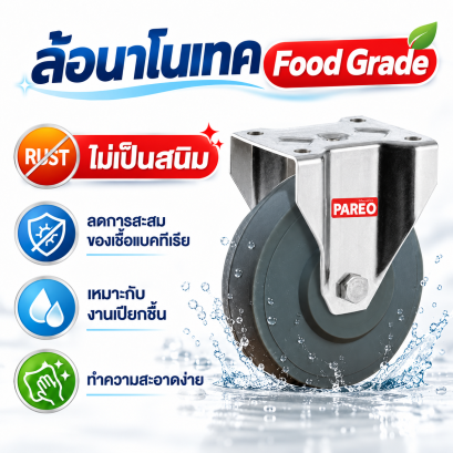 ล้อนาโนเทคยูรีเทนแป้นตาย