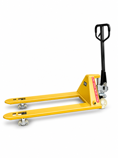 รถลากพาเลทหมอบต่ำพิเศษ งากว้าง รับน้ำหนัก 2500 กก. | Low Profile Hydralic | Workmate