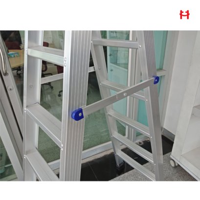 บันไดอลูมิเนียม2ทางขึ้น บันได7ขั้น พับได้ Happy Move 52222