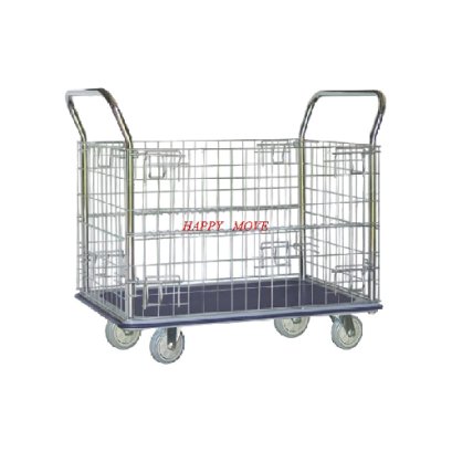 รถเข็นเหล็กตะแกรงล้อม