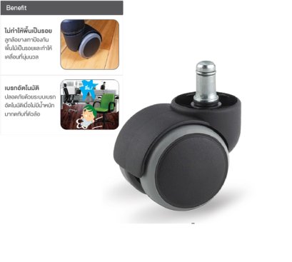 สามารถนำไปติดตั้งกับเก้าอี้ได้