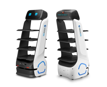 Robotหุ่นยนต์ส่งอาหารอัจฉริยะ รุ่น T9 robot waiter หุ่นยนต์ส่งอาหารสำหรับร้านอาหารและโรงแรม Happy Move