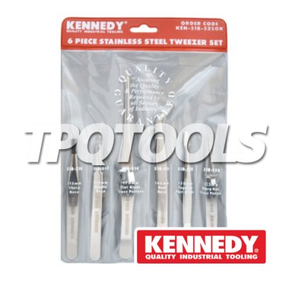 Kennedy 115mm, Needle Nose, Tweezers, Stainless Steel