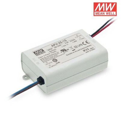 MEAN WELL LED Driver 25w. 12v model APV-25-12