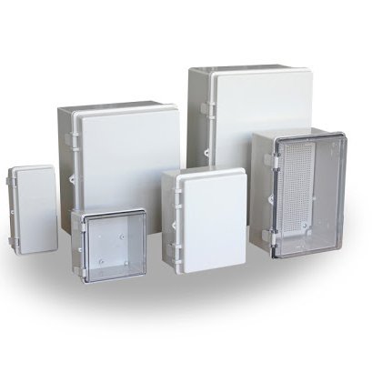 TE-AG，TE-AT Series Plastic Enclosure（Plastic Hinge+Stainless Steel Latch Type)