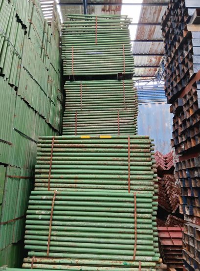 นั่งร้านครบชุด มือสอง ขนาด 1500 x 1219 mm. (1.50 m.)