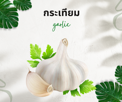 วิธีการใช้กับกระเทียม