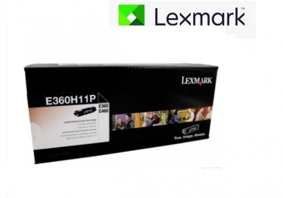 LEXMARK E360H11P (9K) หมึกพิมพ์เลเซอร์โทนเนอร์สีดำ รับประกันศูนย์บริการของแท้แน่นอน