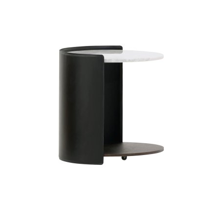 โต๊ะข้าง HARMON ST-WT/BK DIA