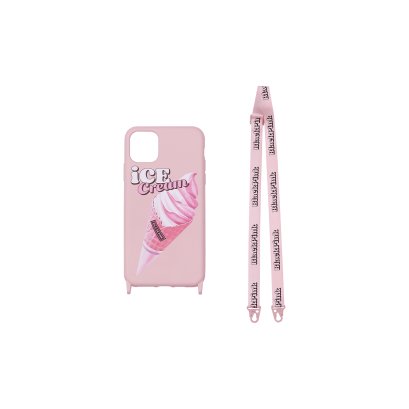 PHONECASE ICECREAM CONE_PINK