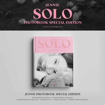 JENNIE [SOLO] PHOTOBOOK SPECIAL EDITION