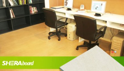 แผ่นพื้นเฌอร่าบอร์ด (รุ่นขอบตรง)