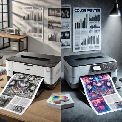 เครื่องพิมพ์สีหรือขาวดำ แบบไหนคุ้มค่ากว่ากัน?