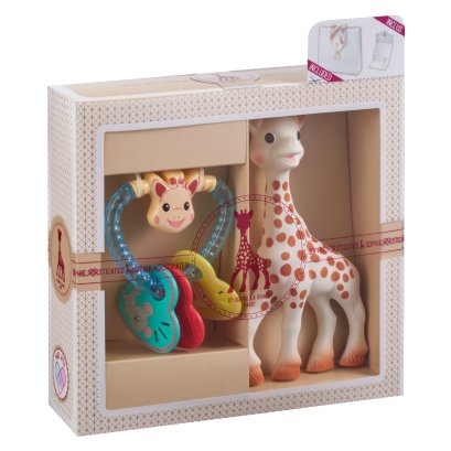 Sophiesticated เซ็ทยางกัดโซฟี พร้อมของเล่นเขย่า