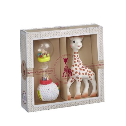 Sophiesticated เซ็ทยางกัดโซฟี พร้อมของเล่นเขย่า