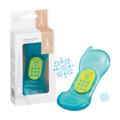 ยางกัดแบบแช่เย็น รูปโทรศัพท์โซฟี Polar phone