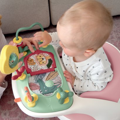เก้าอี้หัดนั่ง Baby Snug Floor Seat with Activity Tray - สี Blossom