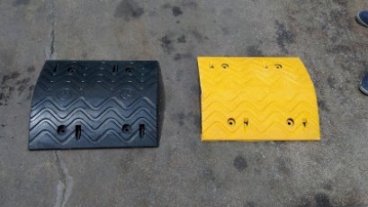 ยางชะลอความเร็ว - Rubber speed hump (H=7.00 cm.)