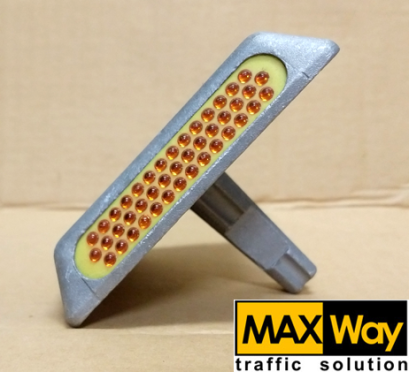 RS003 หมุดจราจร หมุดสะท้อนแสง หมุดติดถนน หมุดแบ่งเลน (Road Stud)