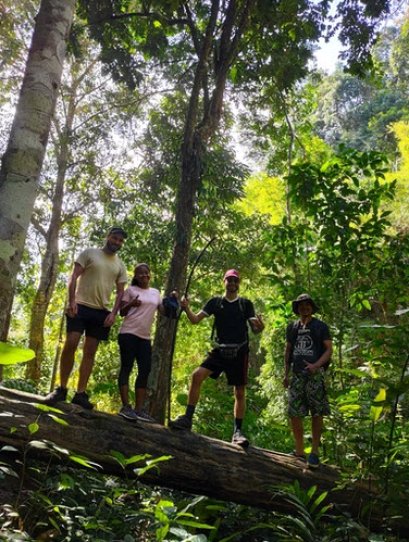 Trekking With River Tubing & Elephant