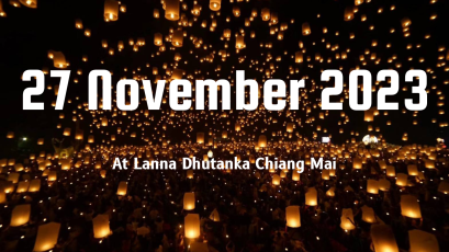 Yee Peng Festival at Lanna Dhutanka Chiang Mai
