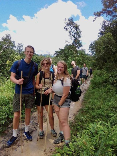 1 Day Trek & Play With Elephants & Bamboo Rafting