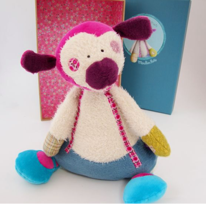 Moulin Rotyตุ๊กตาครอบครัวหมี พ่อหมี สุง 35 cm.+กล่องของขวัญ PapaPetitpas MR-642400