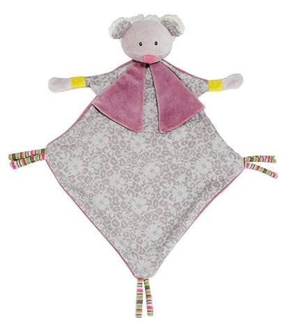 Moulin Roty ผ้าเน่า ผ้าติดตัว ผ้าออร์แกนิค ของเล่นออร์แกนิค ให้กอดๆอมๆ น้องเคลิ้มหลับสบาย Les Pachats Doudou MR-660014
