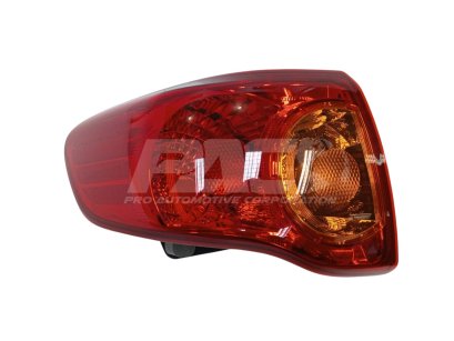 LENS &amp; BODY, RR COMBINATION LAMP, LH