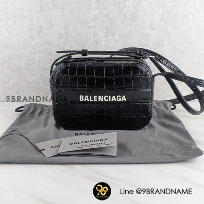 USED  B​alenc​ig​a​ XS Croco Camera​ Bag Size​: XS BL00121