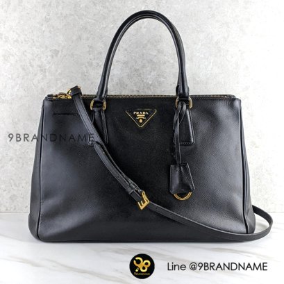 Prada  Saffiano Double Zip