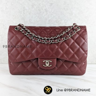 Chanel  Classic Jumbo Caviar SHW